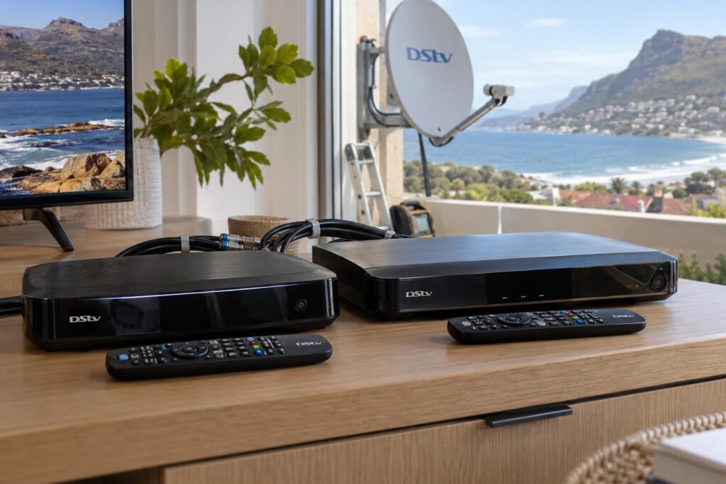 Explora and Explora Ultra compared Explora vs Explora Ultra decoders side by side with their remotes